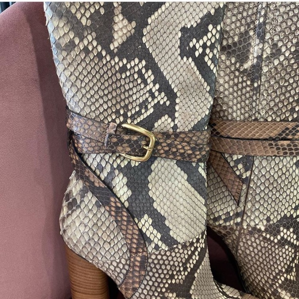 Gucci python boots - Picture 3 of 6